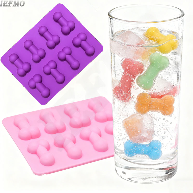 Kitchen Gadgets Novelty - Molde de hielo de silicona creativo,