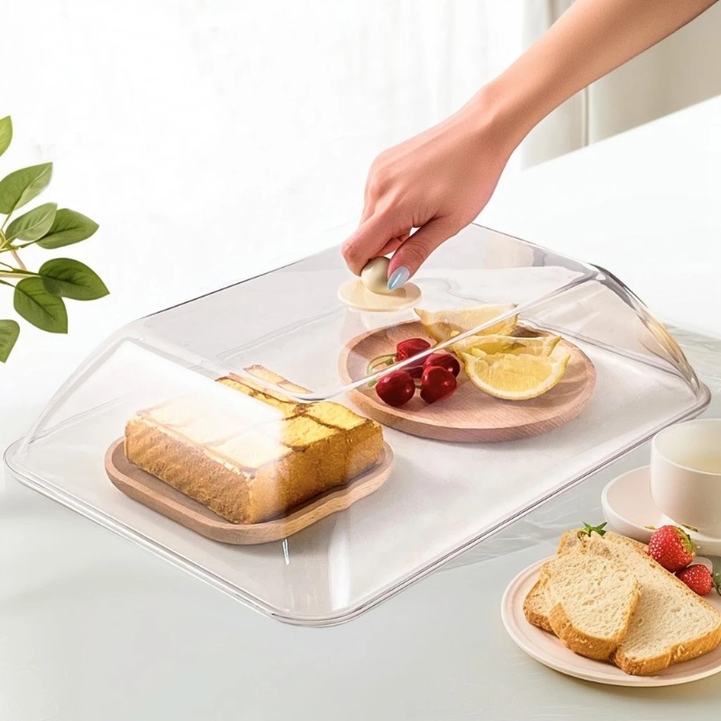Kitchen Gadgets Organizer - WORTHBUY Cubierta de plástico reutilizable para