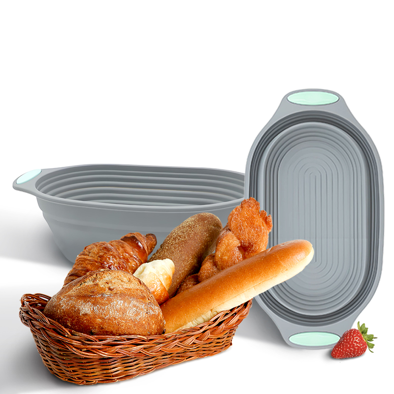 Kitchen Gadgets Plus - Cesta de Fermentación de Pan Plegable