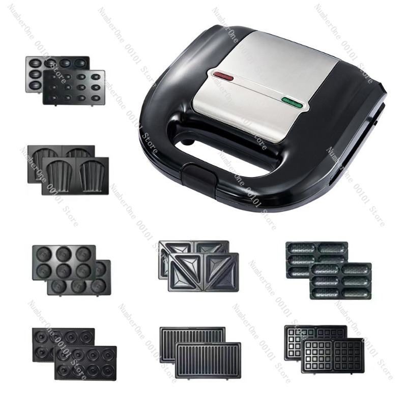 Breakfast Sandwich Maker - Máquina para hacer sándwiches, donuts, gofres