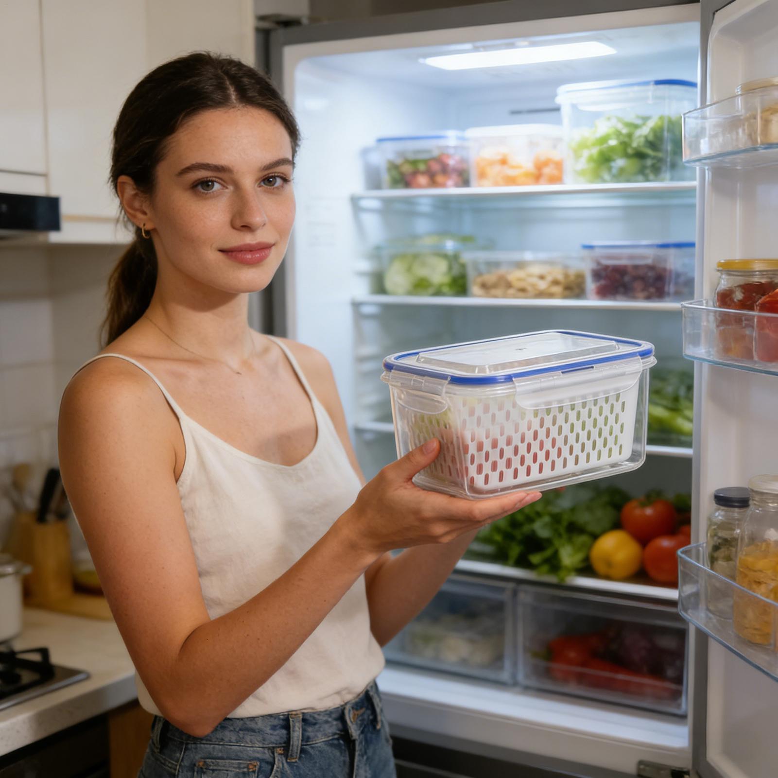 Contenedor de Almacenamiento d - Food Storage Containers reseña y precio