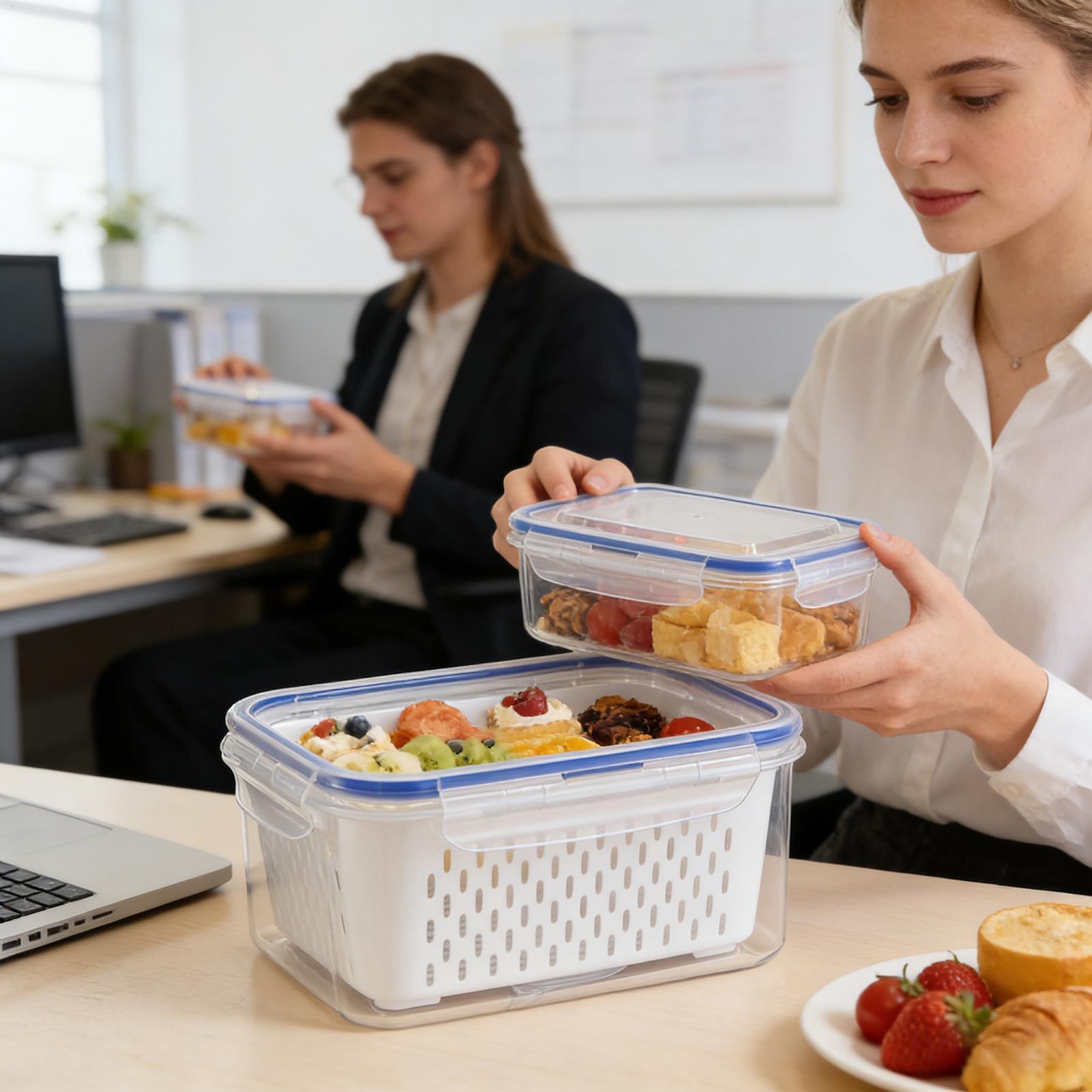 Contenedor de Almacenamiento d - Food Storage Containers reseña y precio