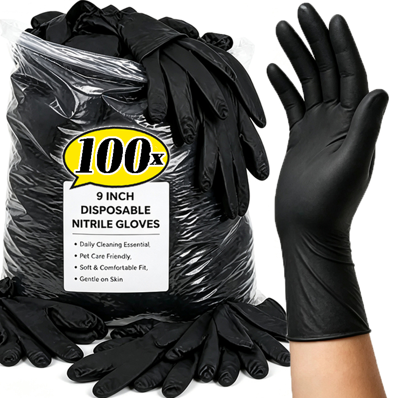 Guantes negros desechables de  - Kitchen Gadgets Novelty reseña y precio