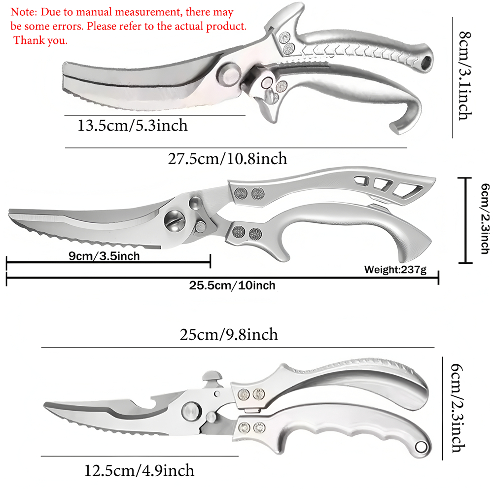 1/2/3/4 Uds., tijeras de cocin - Kitchen Gadgets Plus reseña y precio