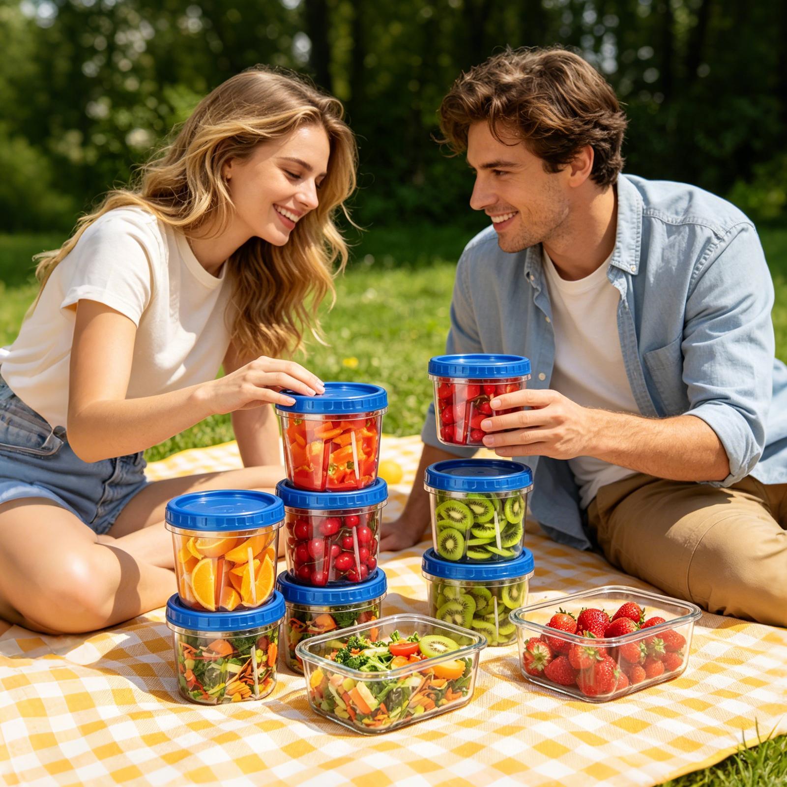 Contenedores para congelador p - Food Storage Containers reseña y precio