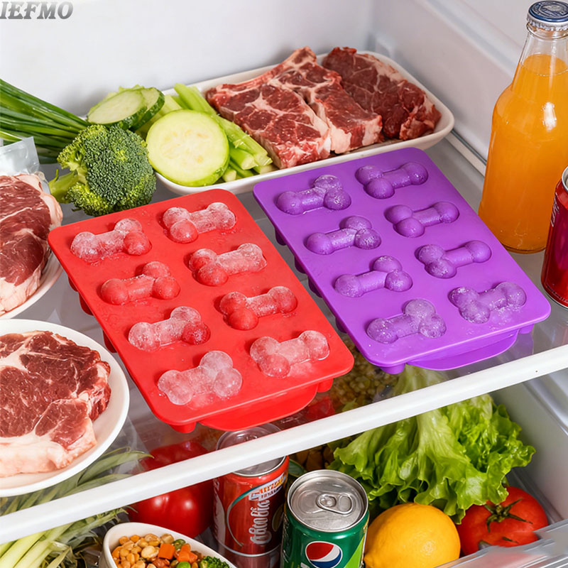 Molde de hielo de silicona cre - Kitchen Gadgets Novelty reseña y precio