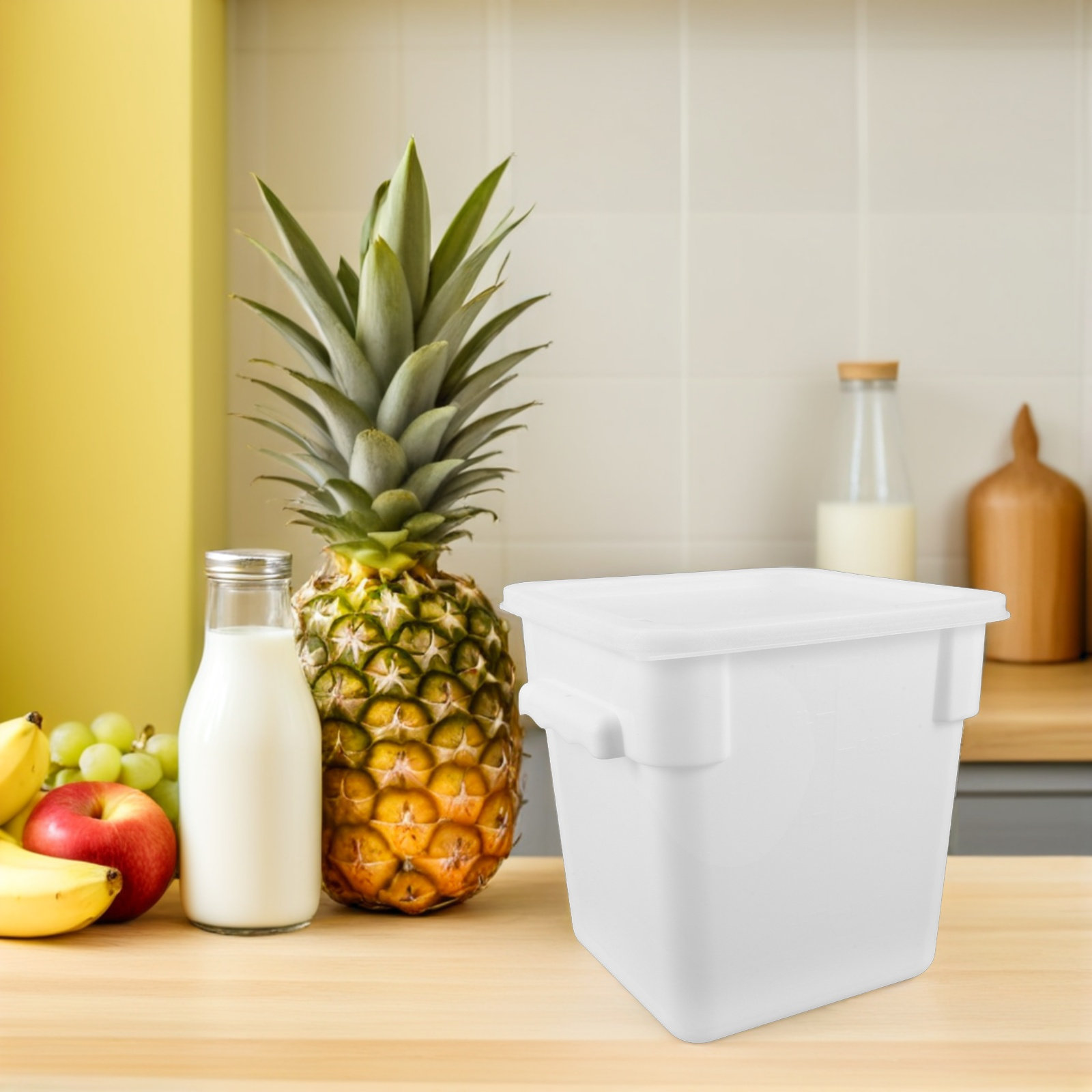Contenedor Cuadrado de Plástic - Food Storage Containers reseña y precio