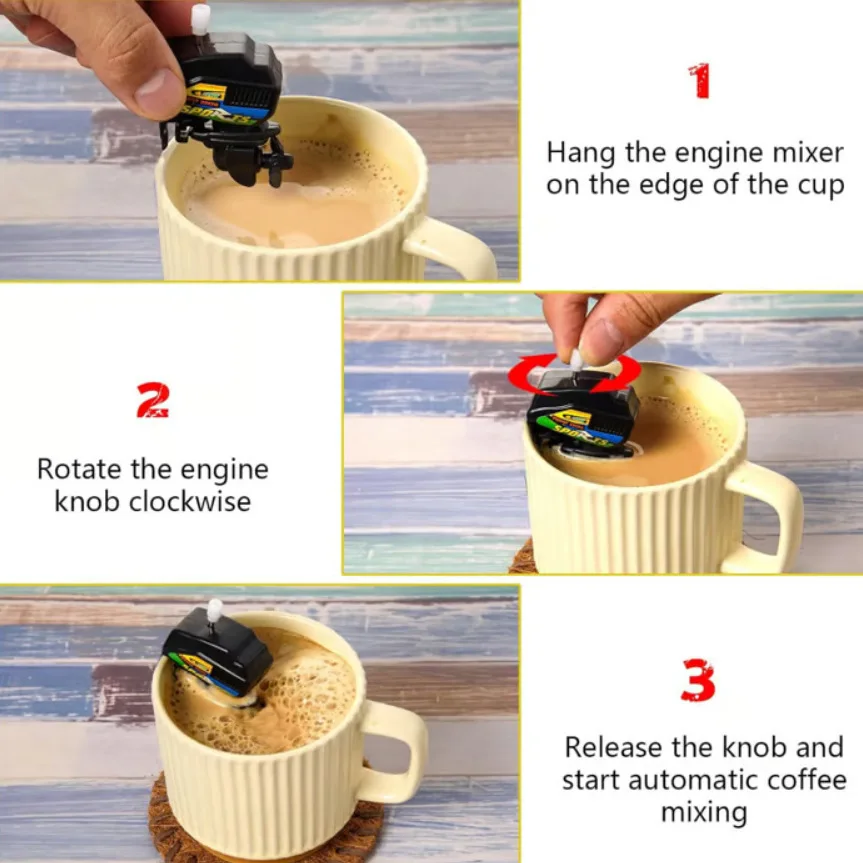 Mini Motor de Barco para Café, - Kitchen Gadgets Novelty reseña y precio