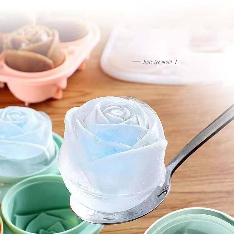 Moldes de hielo de rosas 3D, b - Kitchen Gadgets Plus reseña y precio