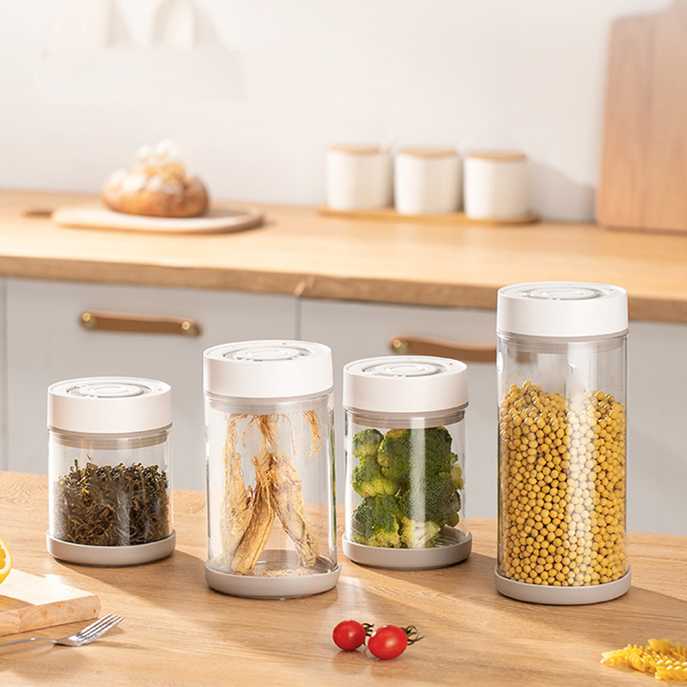 Tarro de vidrio a prueba de hu - Kitchen Gadgets Organizer reseña y precio