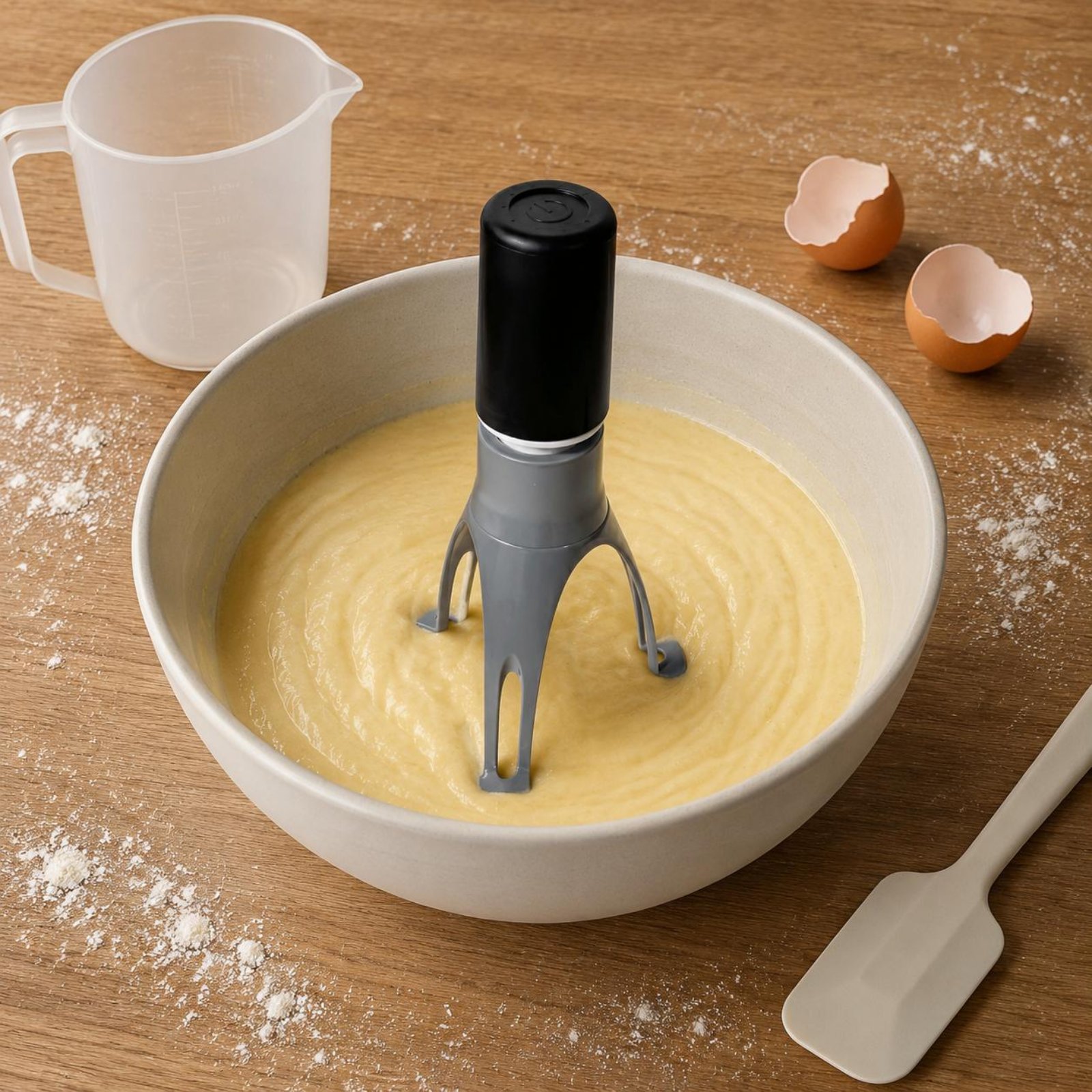 Batidor Triangular Automático  - Healthy Kitchen Gadgets reseña y precio