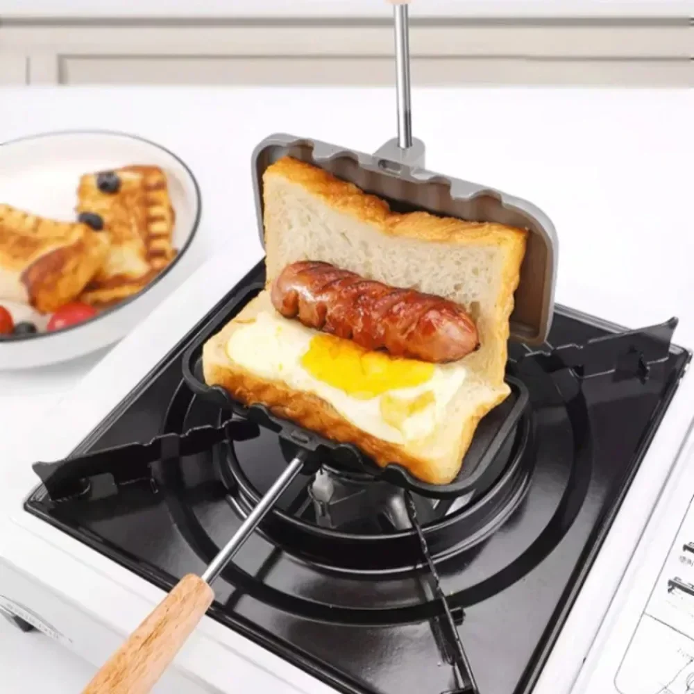 Sartén para sándwiches de dobl - Breakfast Sandwich Maker reseña y precio