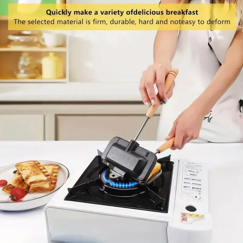 Sartén para sándwiches de dobl - Breakfast Sandwich Maker reseña y precio