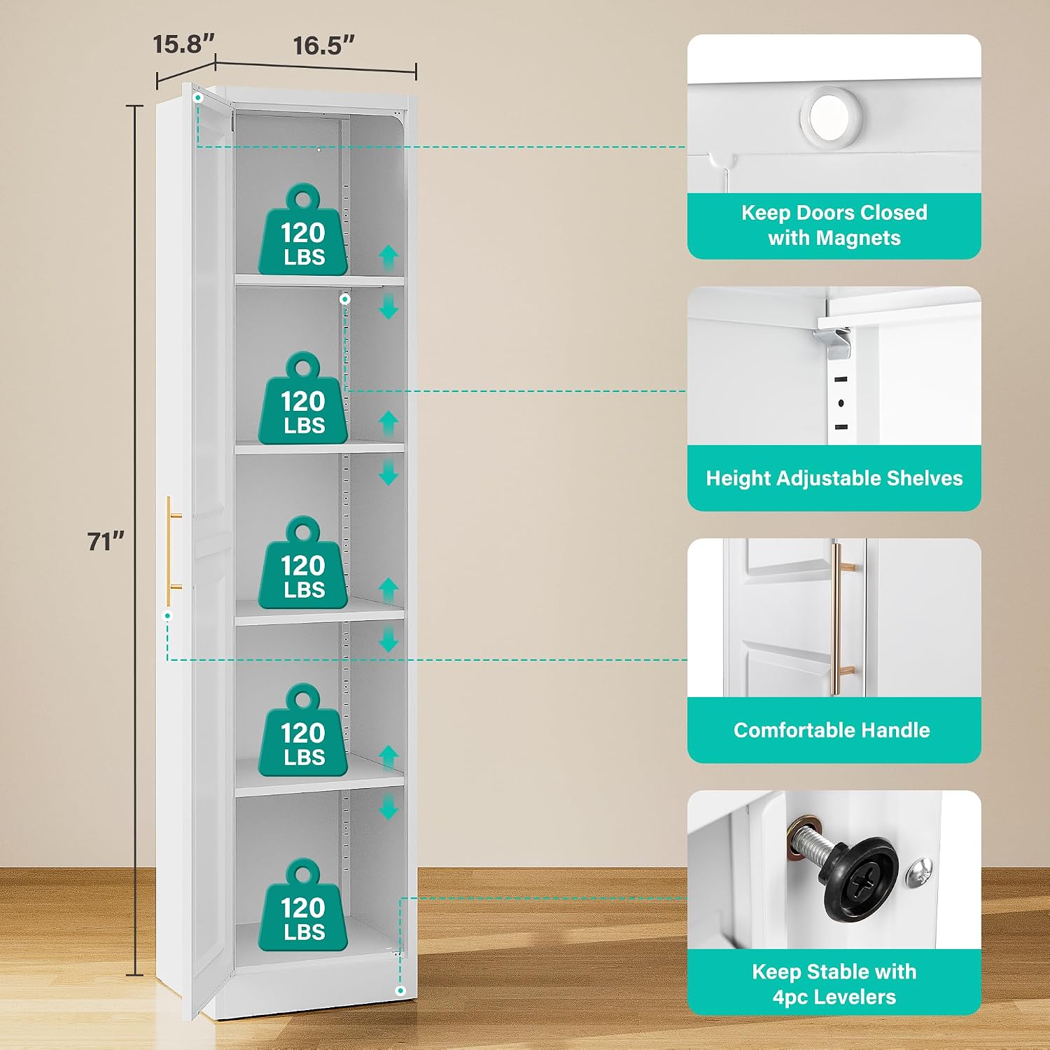 Armario de Almacenamiento Estr - Kitchen Gadgets Organizer reseña y precio
