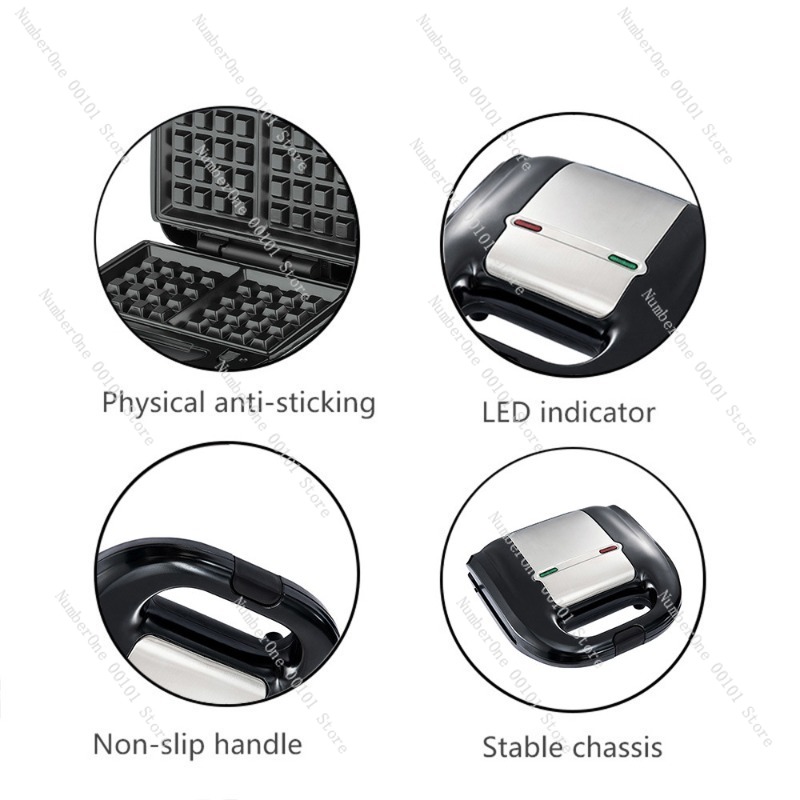 Máquina para hacer sándwiches, - Breakfast Sandwich Maker reseña y precio